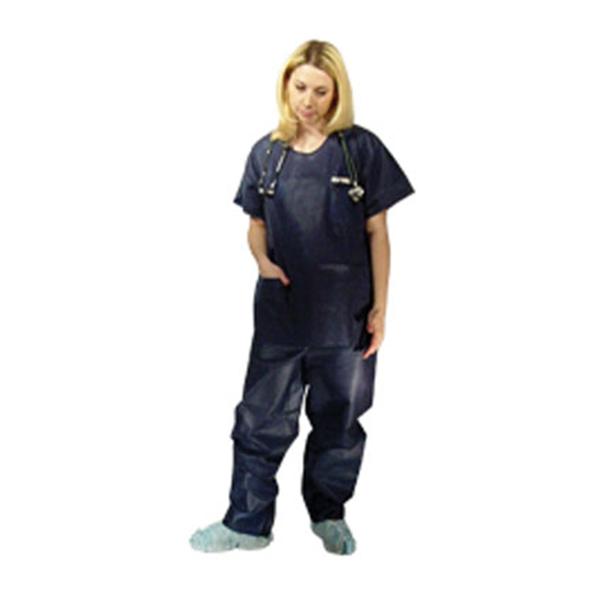 Pant Scrub 2X Large Dark Blue 50/Case